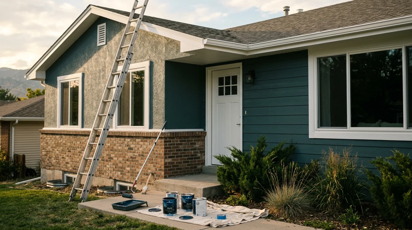 Professional interior and exterior house painting in Aurora and the Denver metro area